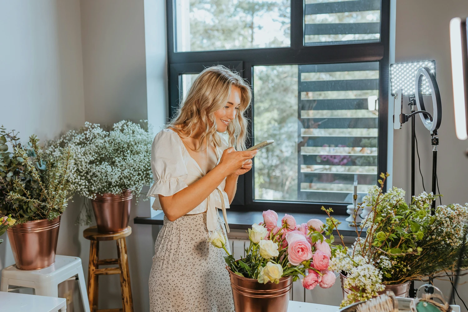 Influencer flowers