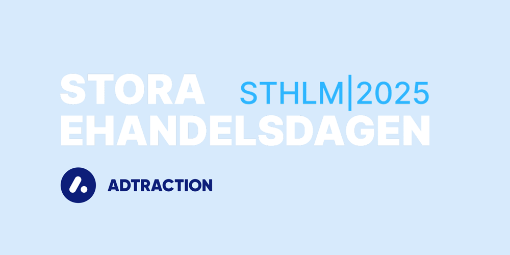 Adtraction huvudpartner på Stora Ehandelsdagen 2025