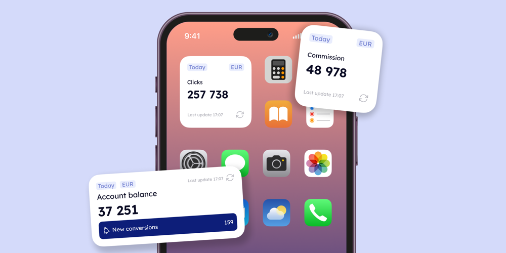 Nowy widget iOS od Adtraction jest już dostępny